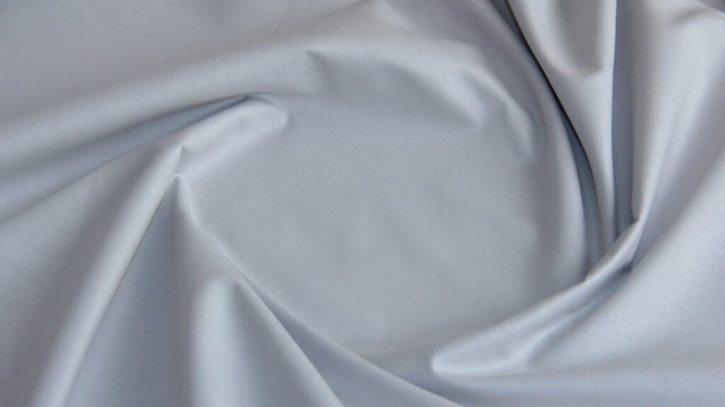 Ткань Поплин PN54 Светло-серый, Турция, ширина 240 см, плотность 135 г/м2