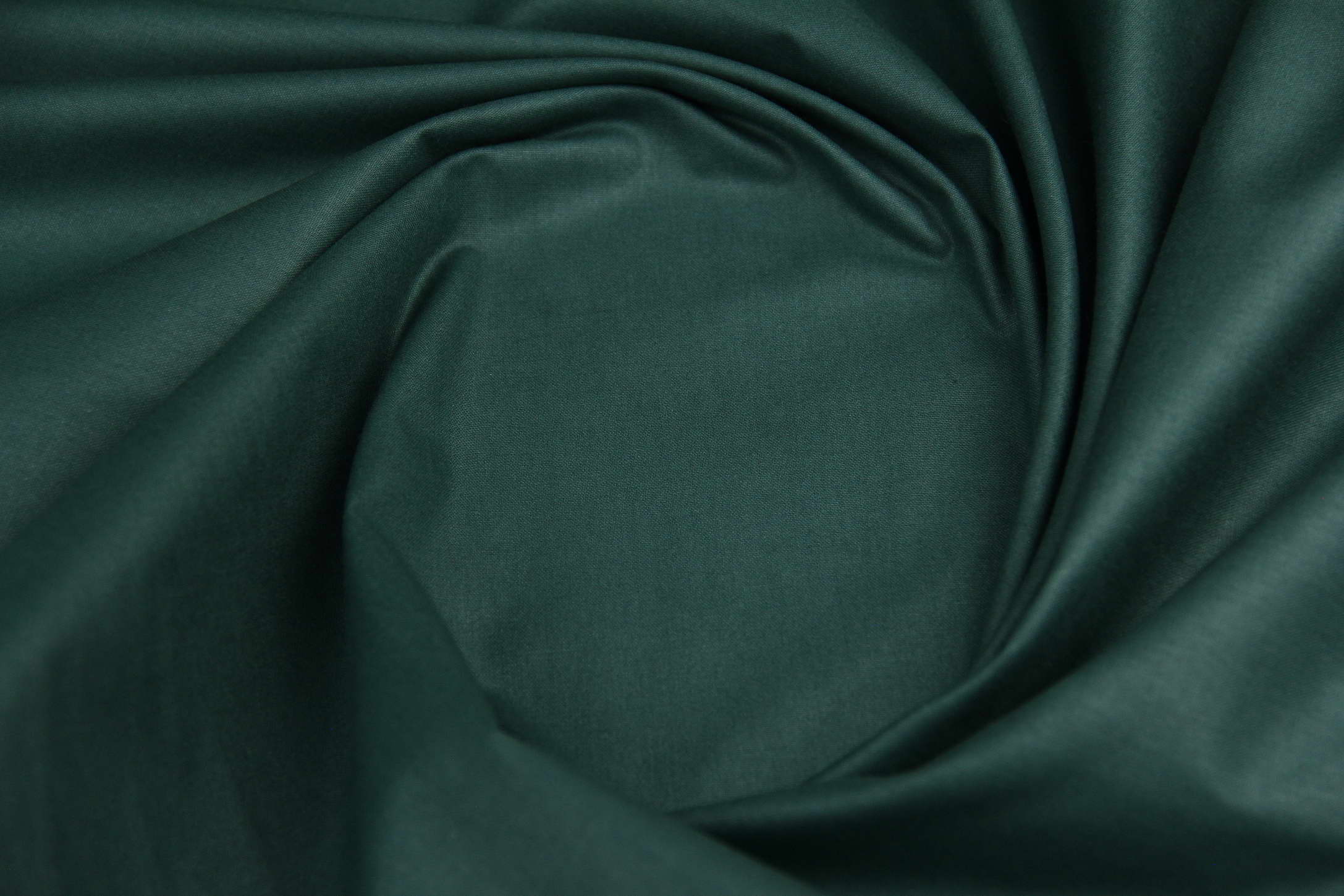 Ткань Поплин PN91 Темно-зеленый, Турция, ширина 240 см, плотность 135 г/м2