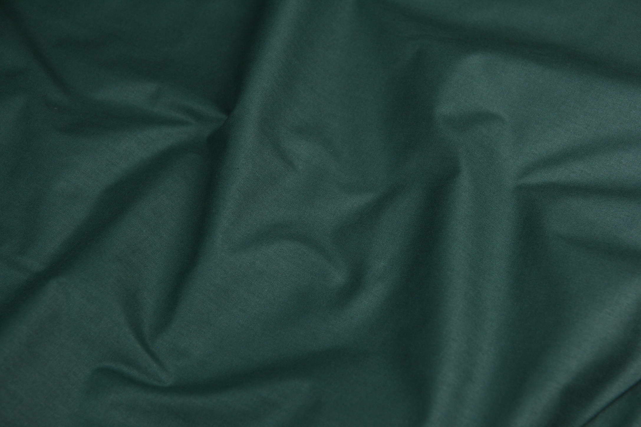Ткань Поплин PN91 Темно-зеленый, Турция, ширина 240 см, плотность 135 г/м2
