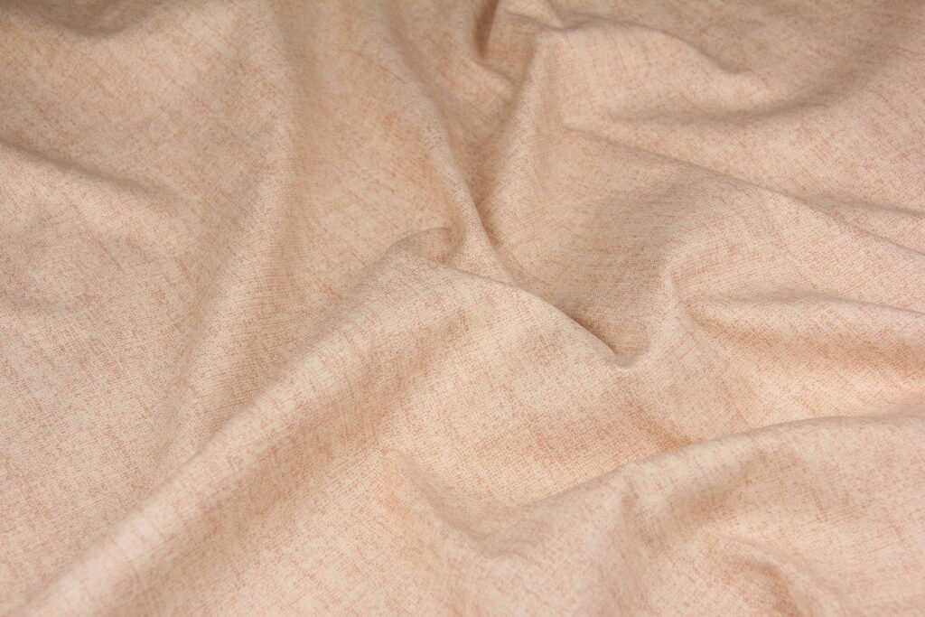 Ткань скатертная с тефлоновой пропиткой Меланж Персиково-пудровый
