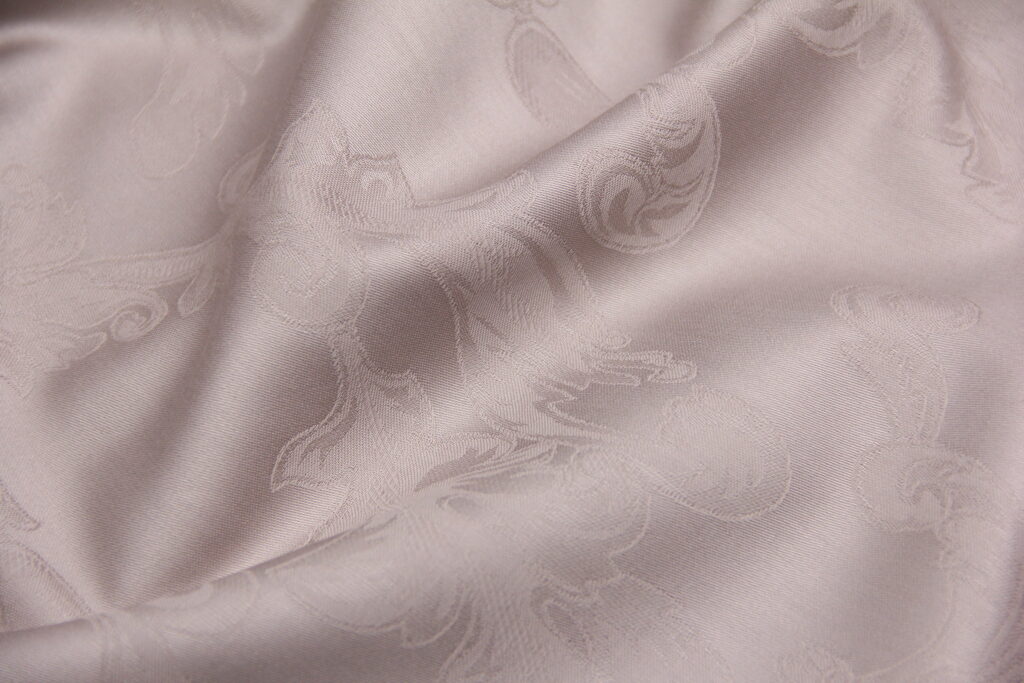 Ткань Сатин жаккард Рим Капучино, Турция, ширина 240см, плотность 130 г/м2