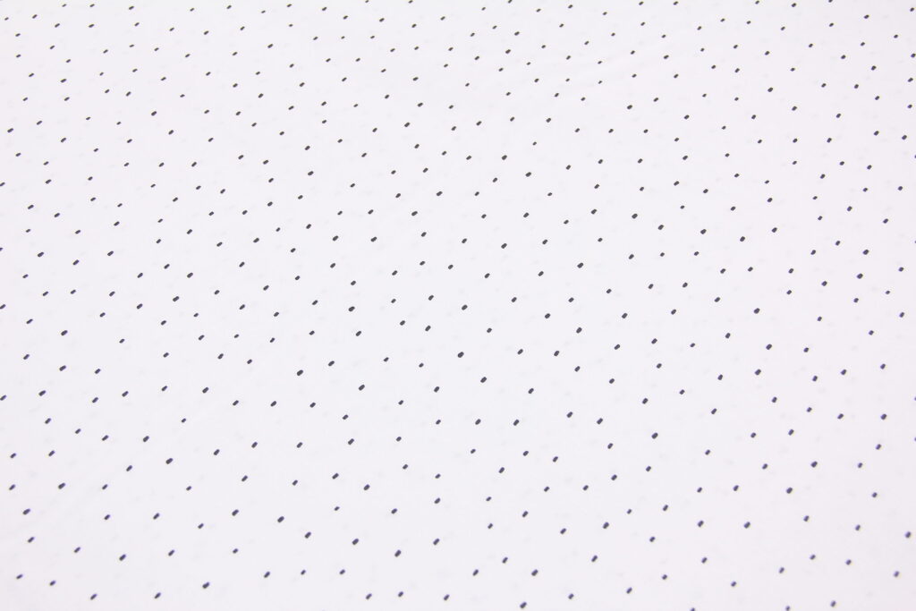 Ткань Ранфорс Крупинки черные на белом, Турция, ширина 240 см, 100% хлопок, плотность 135 г/м2