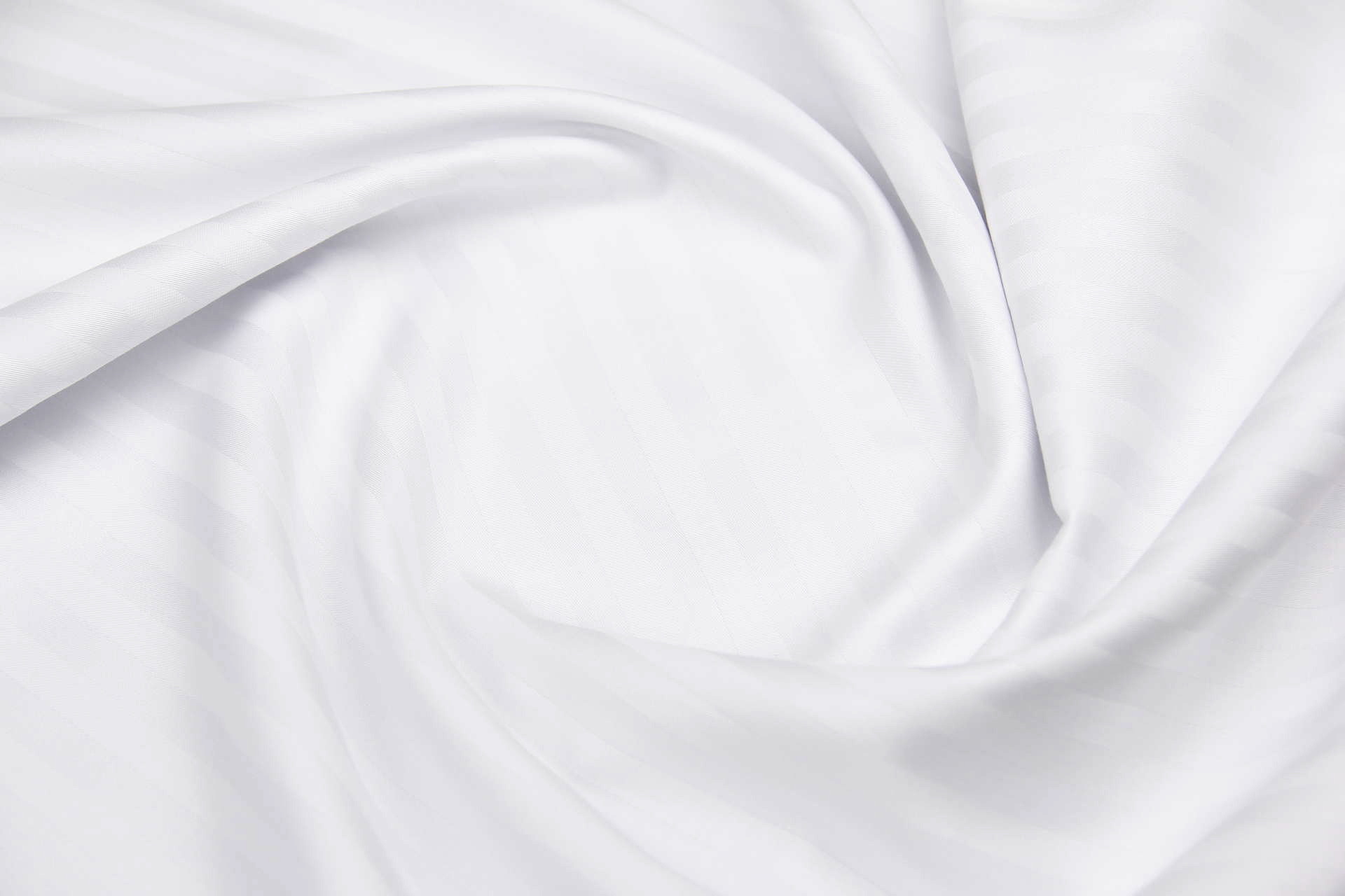 Ткань Страйп-сатин LUX SSF1 Белый, Турция, ширина 240 см, плотность 175 г/м2