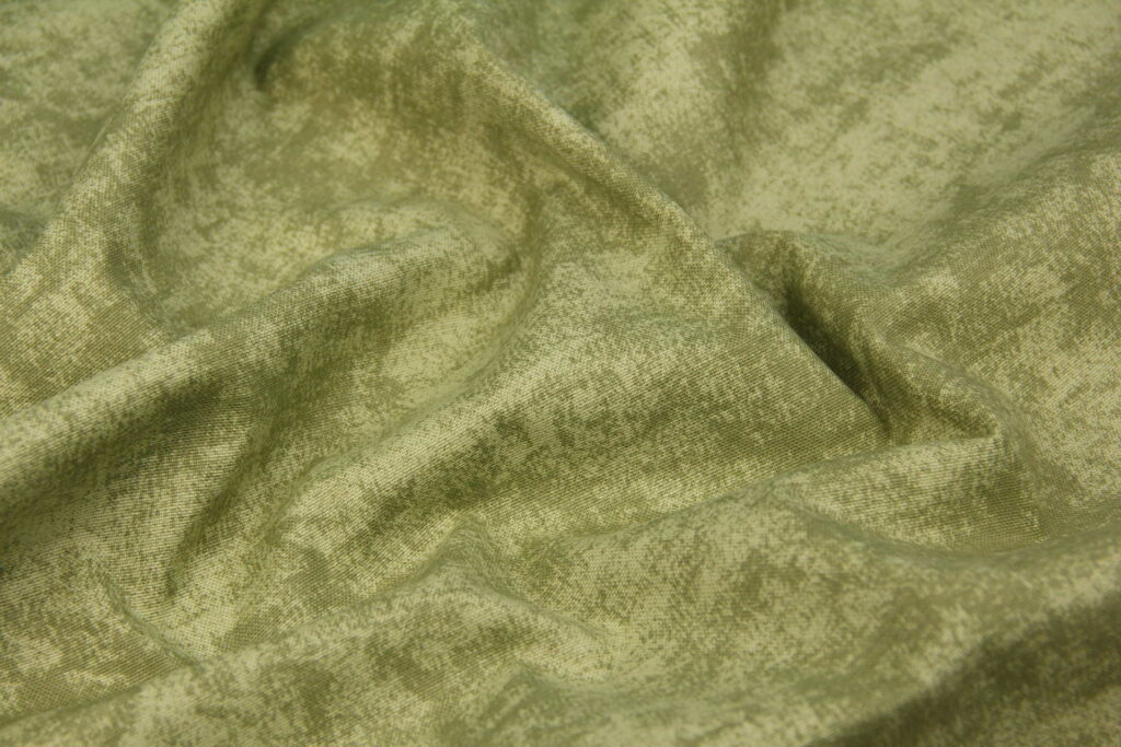Ткань скатертная с тефлоновой пропиткой Травертин Зеленая трава N38