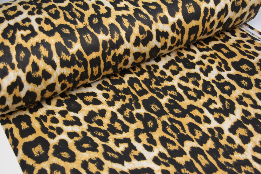 Ткань Ранфорс Леопард, Турция, ширина 240 см, плотность 135 г/м2