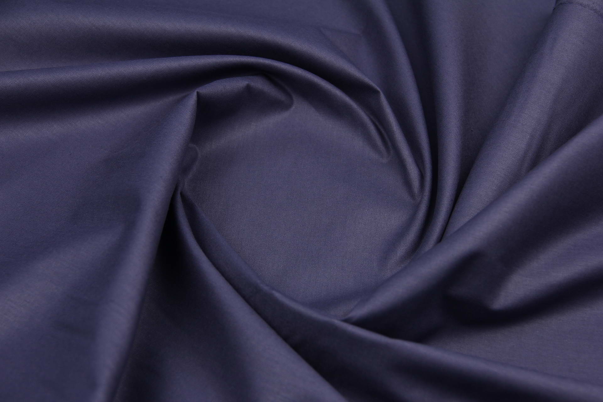 Ткань Поплин PNF105 Синий деним, Турция, ширина 240 см, плотность 135 г/м2