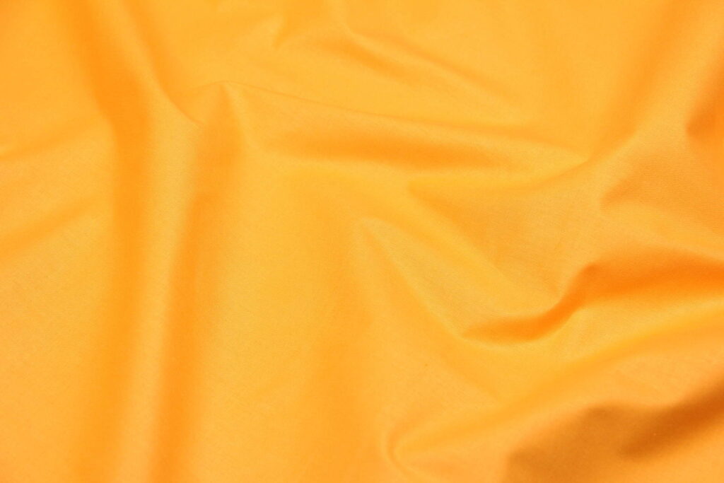Ткань Поплин PN27 Оранжевый, Турция, ширина 240 см, плотность 135 г/м2