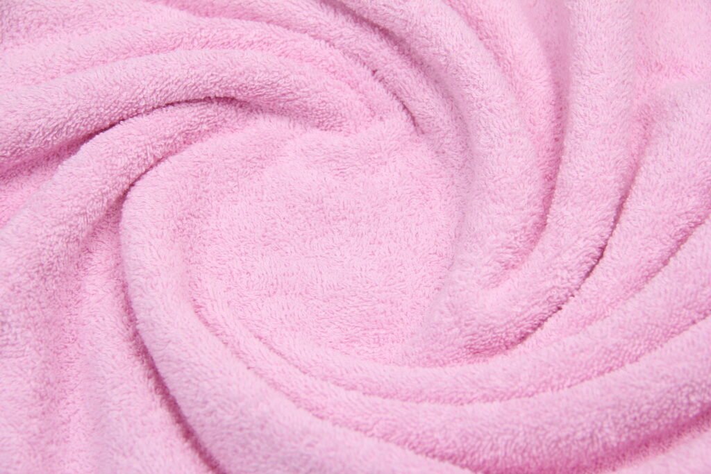 Махра двухсторонняя Розовый зефир, 100% Хлопок, ширина 160 см, плотность 400 г/м2