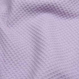 Ткань Вафельное полотно Сиреневый, Турция, ширина 235 см, плотность 217 г/м2