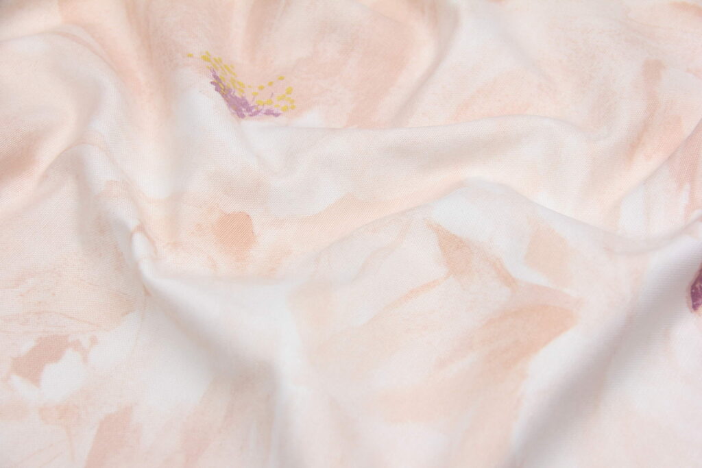 Ткань скатертная с тефлоновой пропиткой Эльга Персиковый