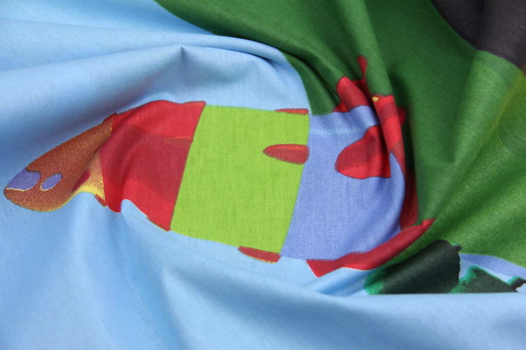 Ткань Ранфорс Микки Маус, Турция, ширина 240 см, 100% хлопок