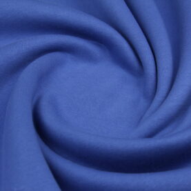 Ткань Футер трехнитка с начесом пенье Синий, Турция, ширина 185 см, плотность 300 г/м2