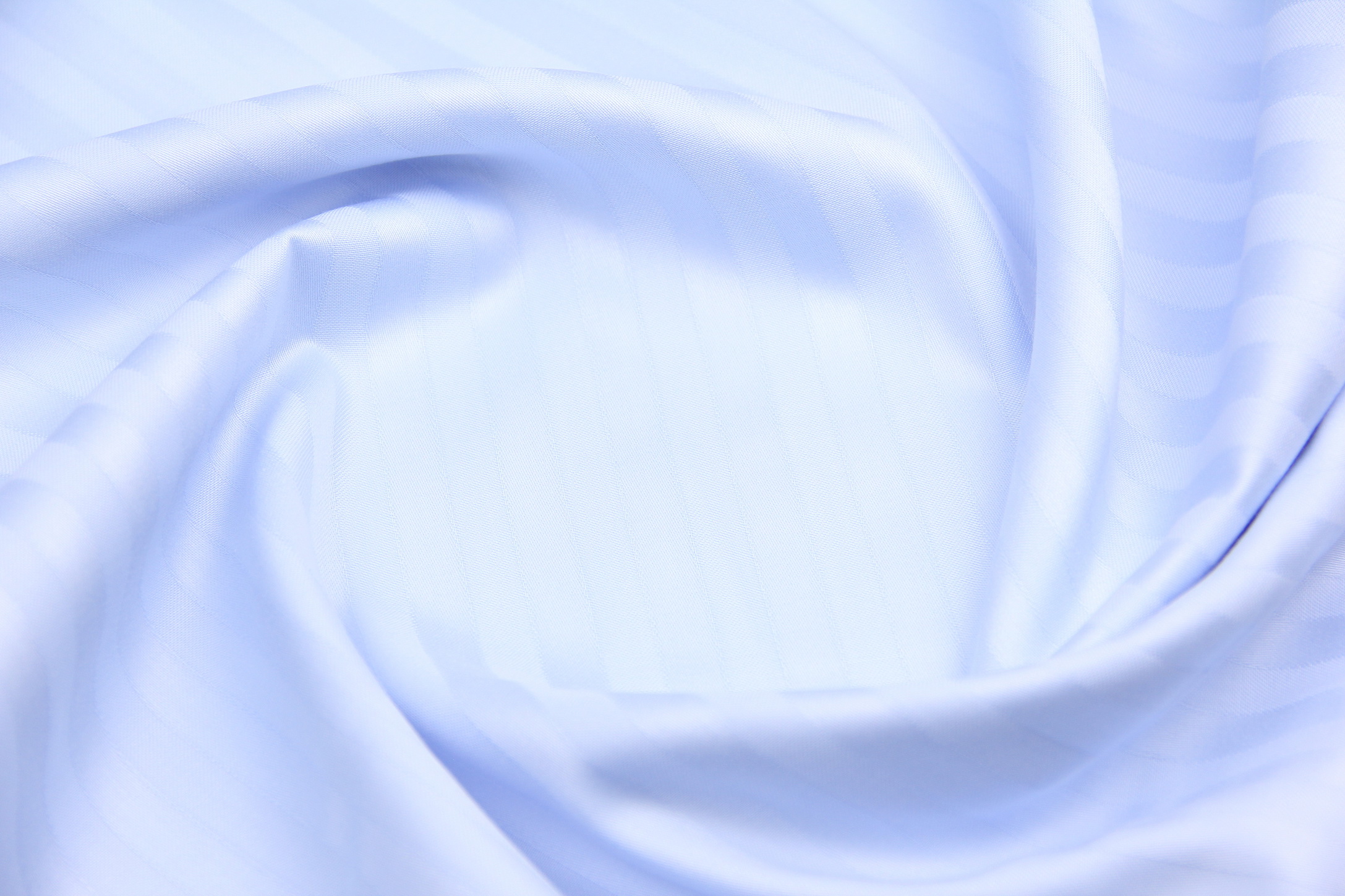 Ткань Страйп-сатин SSN14 Голубой, Турция, ширина 240см, плотность 130 г/м2