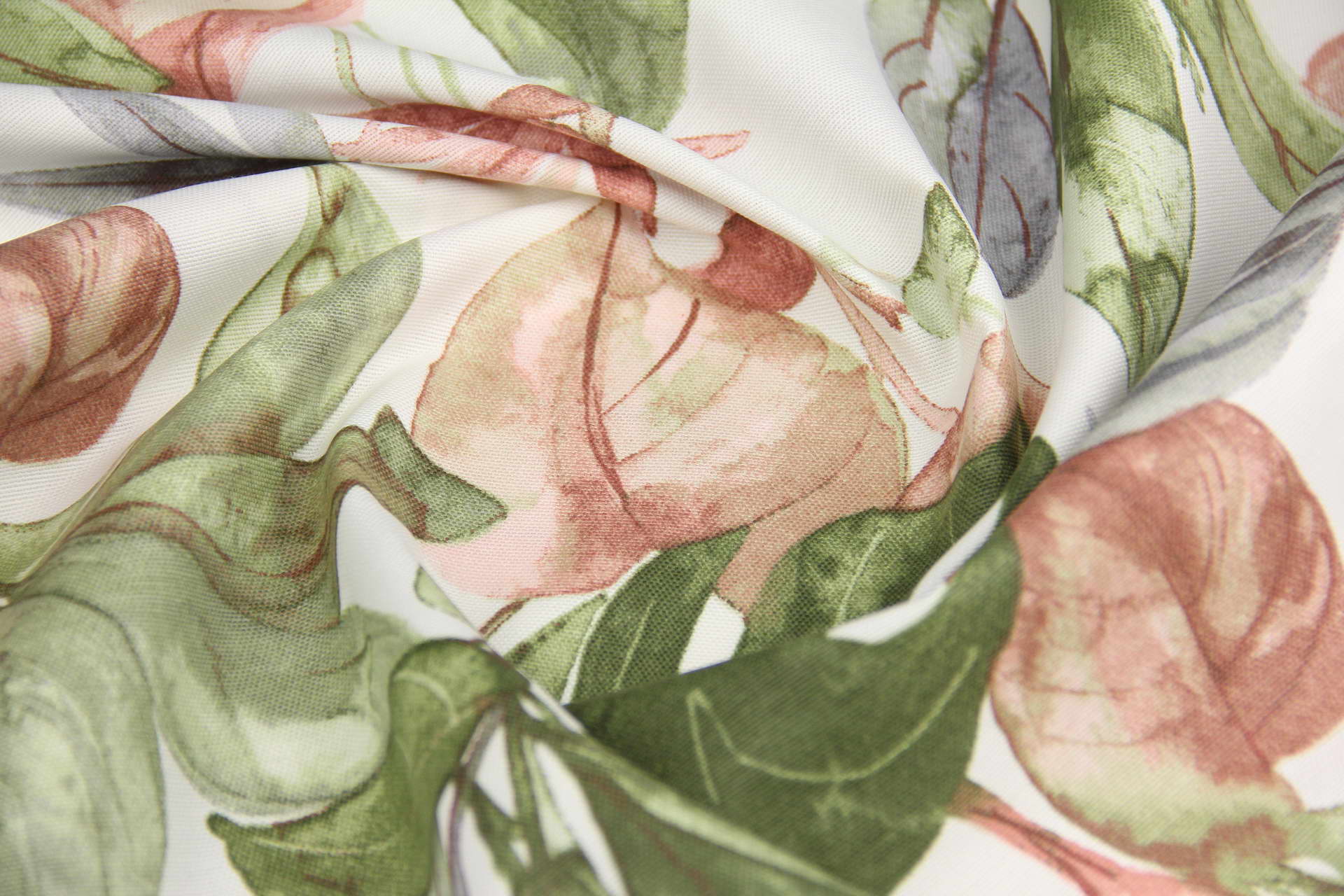 Ткань скатертная с тефлоновой пропиткой Оазис Зеленый
