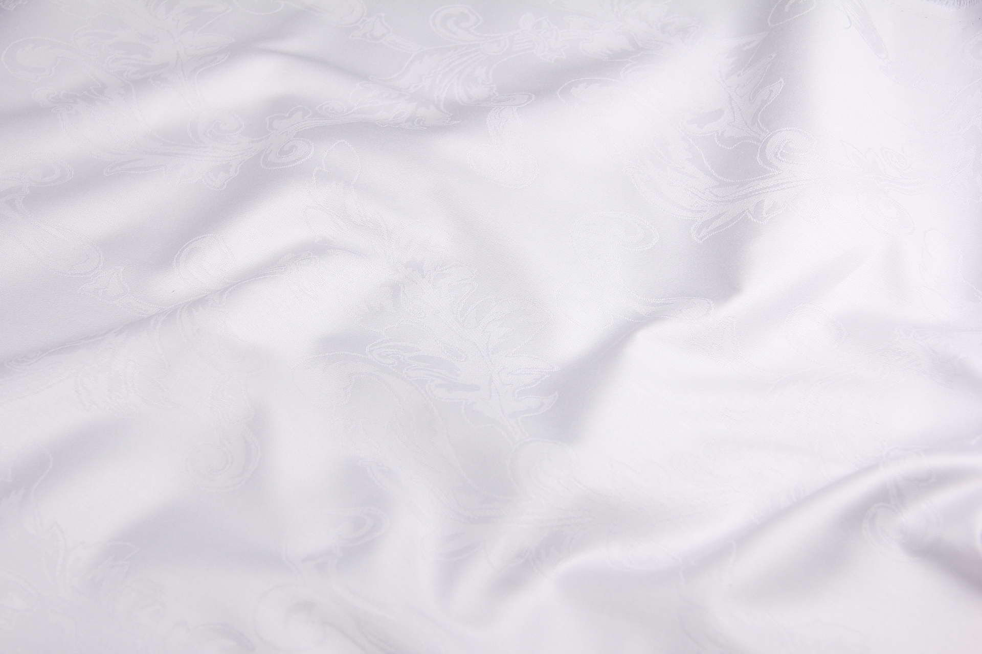 Ткань Сатин жаккард Рим Светло-серый, Турция, ширина 240см, плотность 130 г/м3