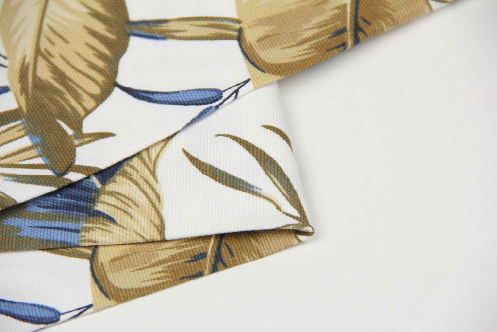 Ткань скатертная с тефлоновой пропиткой Джунгли бежевый W1