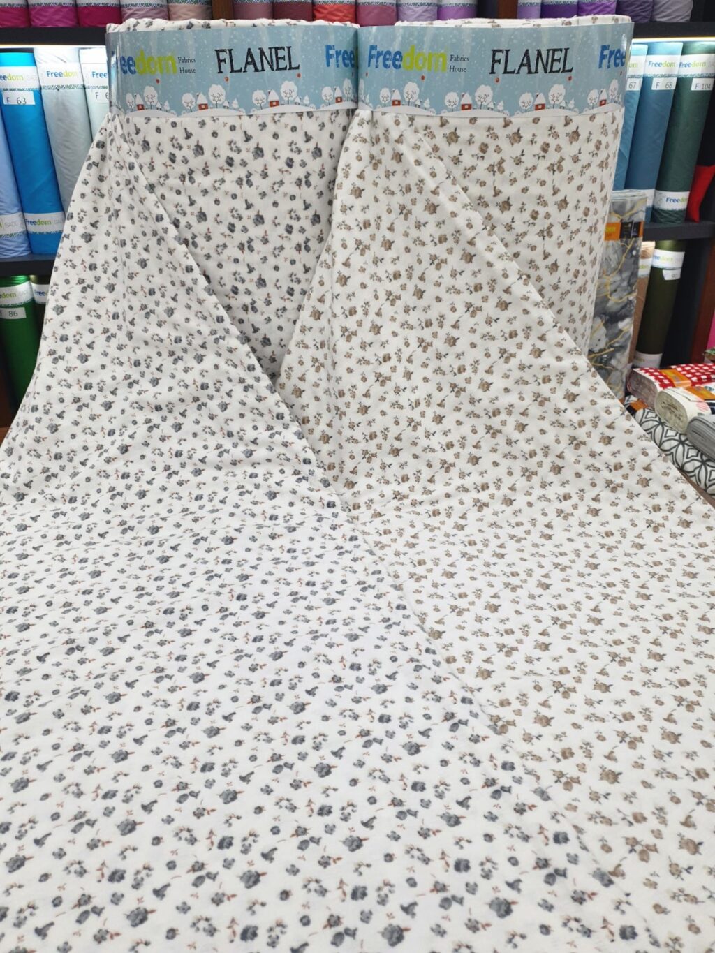 Ткань Фланель, 100% хлопок, Турция, ширина 240 см, FF052238