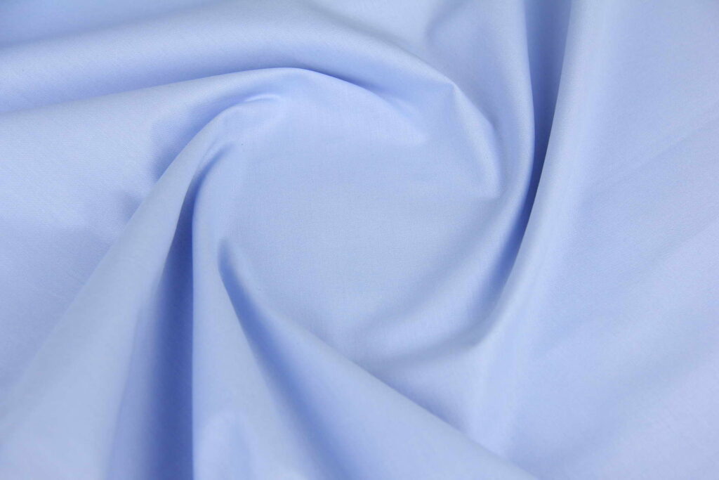 Ткань Поплин PN62 Голубой, Турция, ширина 240 см, плотность 135 г/м2