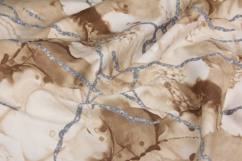 Ткань скатертная с тефлоновой пропиткой Везувий Бежевый