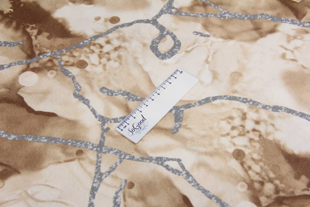 Ткань скатертная с тефлоновой пропиткой Везувий Бежевый