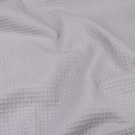 Ткань Вафельное полотно Серый, Турция, ширина 235 см, плотность 217 г/м2