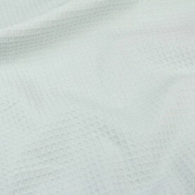 Ткань Вафельное полотно Нежная мята, Турция, ширина 235 см, плотность 217 г/м2