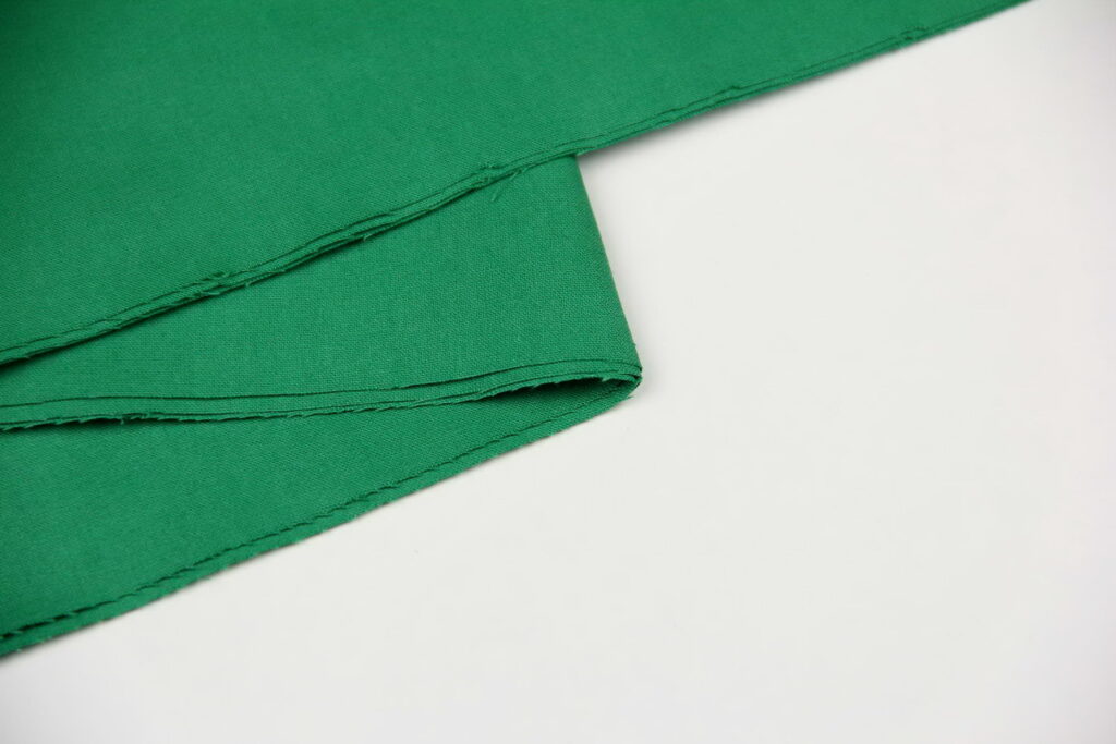 Ткань Поплин PN86 Зеленый, Турция, ширина 240 см, плотность 135 г/м2
