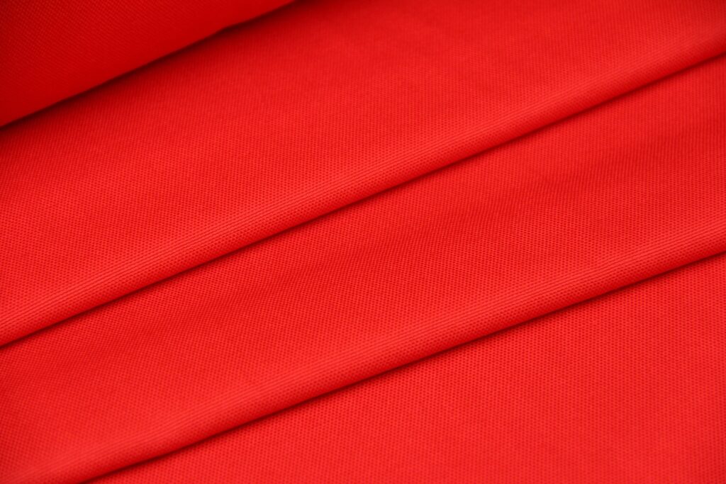 Ткань скатертная с тефлоновой пропиткой Красный N9