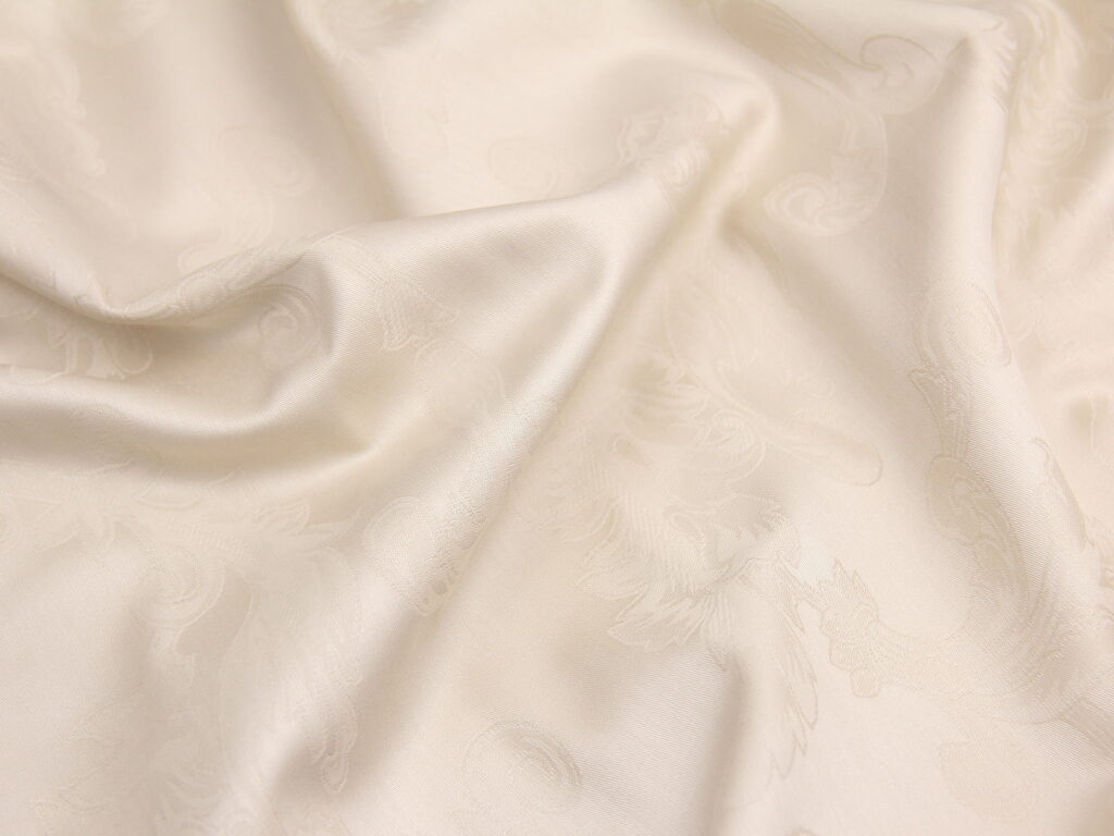 Ткань Сатин жаккард Рим Карамель, Турция, ширина 240см, плотность 130 г/м2