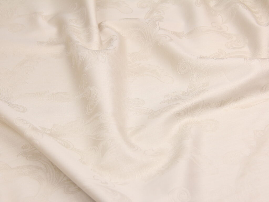 Ткань Сатин жаккард Рим Карамель, Турция, ширина 240см, плотность 130 г/м2