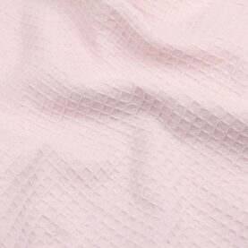 Ткань Вафельное полотно Розовый зефир, Турция, ширина 235 см, плотность 217 г/м2