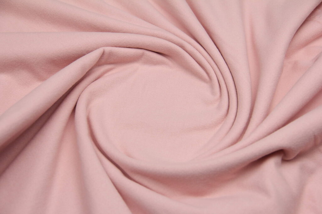 Ткань Фланель Розово-пудровый, Турция, ширина 240 см, плотность 160 г/м2