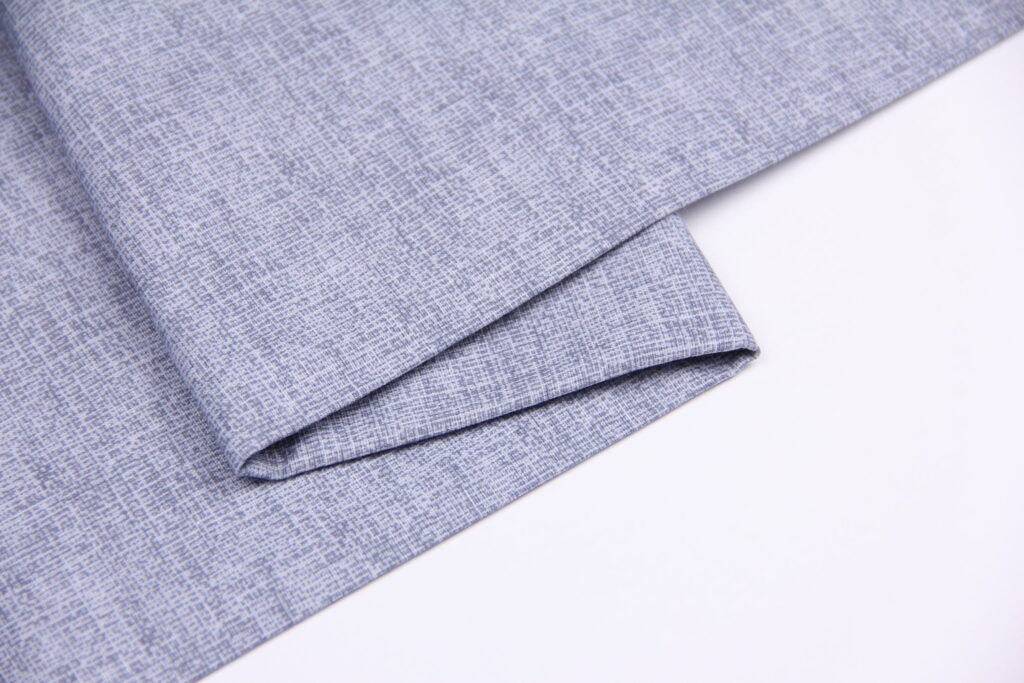 Ткань Ранфорс Текстура Серо-синий, Турция, ширина 240 см, 70% хлопок 30% ПЭ