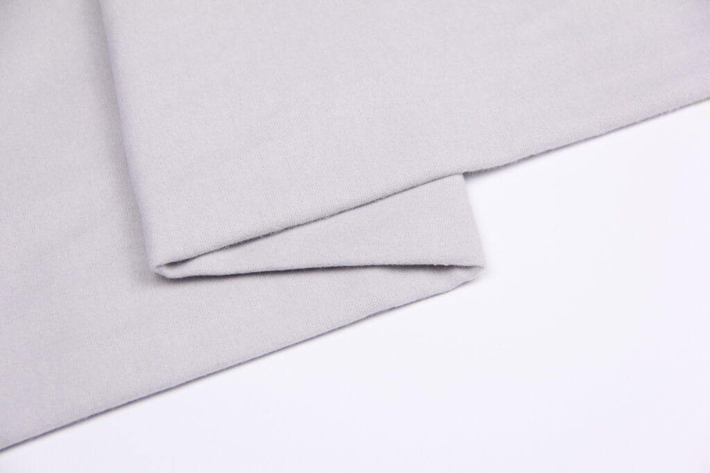 Ткань Фланель Светло-серый, Турция, ширина 240 см, плотность 160 г/м2