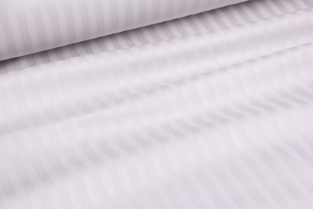 Ткань Страйп-сатин SSN26 Холодный беж, Турция, ширина 240см, плотность 130 г/м3