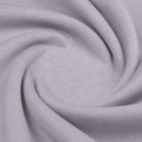 Ткань Футер трехнитка с начесом пенье Светло-серый, Турция, ширина 185 см, плотность 300 г/м2