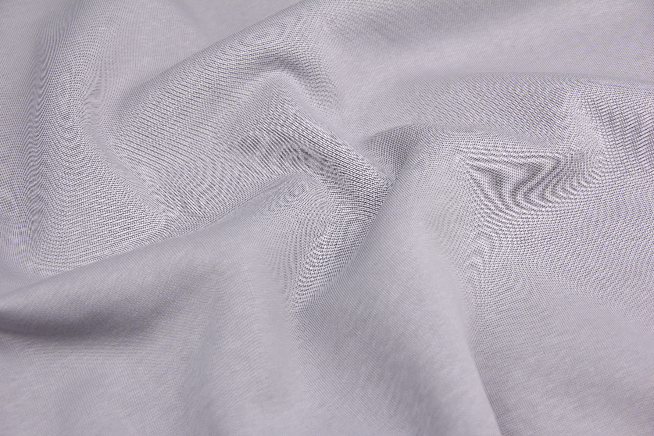 Ткань Футер трехнитка с начесом пенье Светло-серый, Турция, ширина 185 см, плотность 300 г/м2
