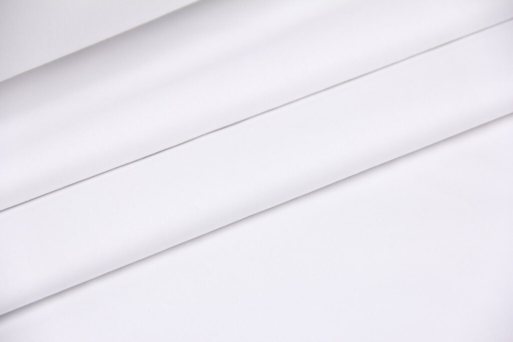Ткань Тик наперниковый Белый, Турция, ширина 160 см, 100% хлопок