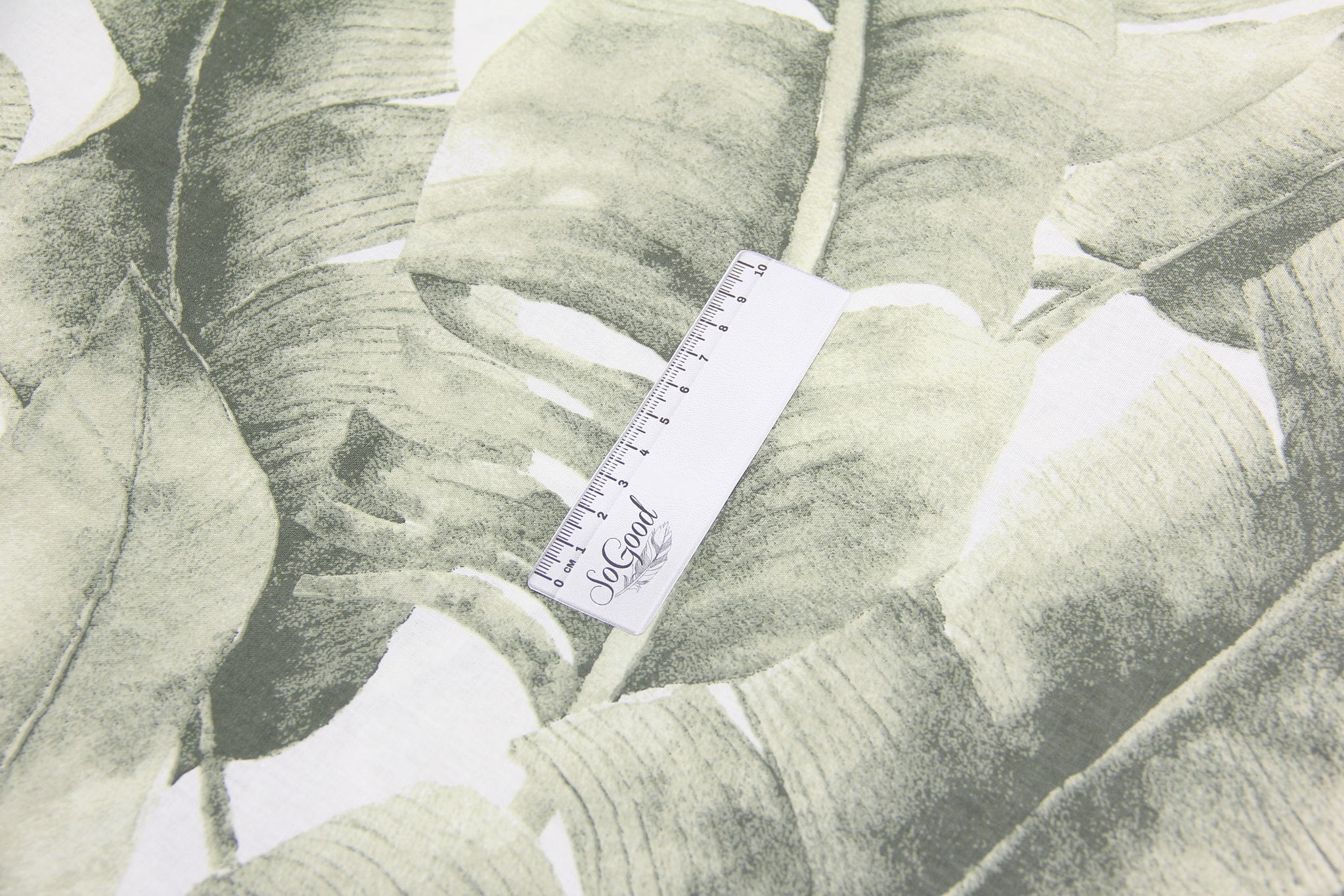 Ткань Ранфорс Камбоджа Зеленый, Турция, ширина 240 см, плотность 135 г/м2