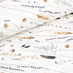 Ткань Сатин набивной Степные цветы, Турция, ширина 240 см
