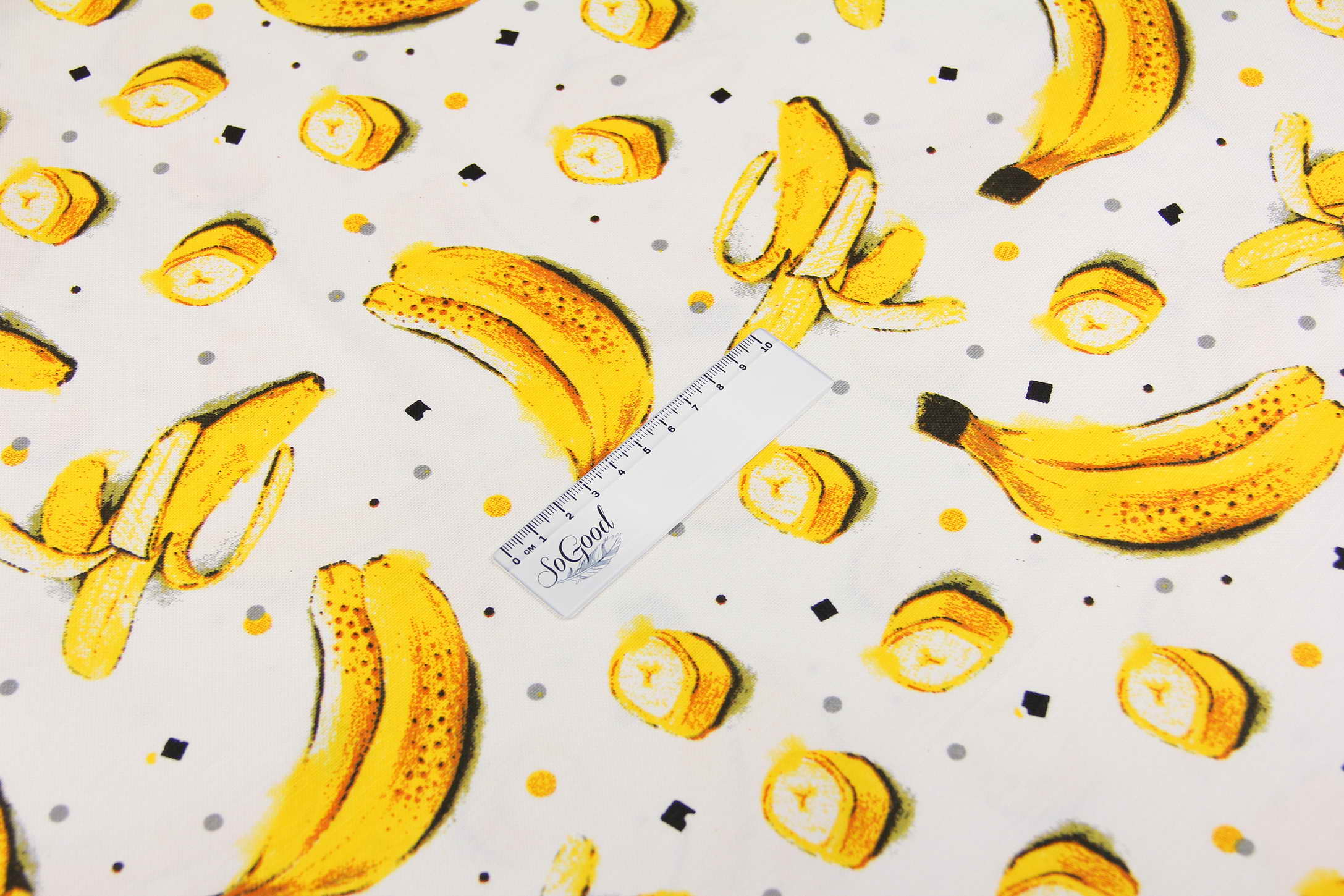 Ткань скатертная с тефлоновой пропиткой Банан