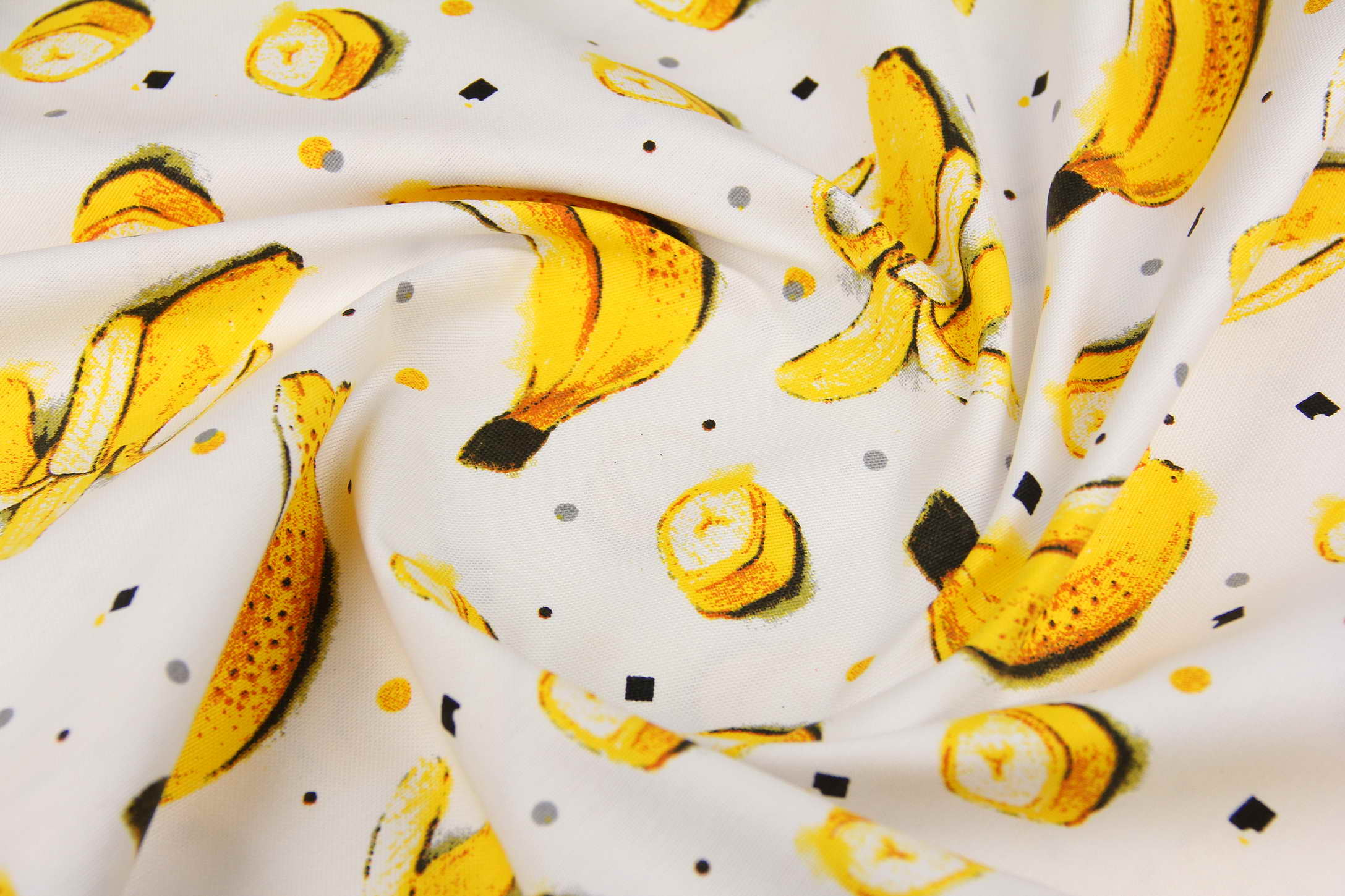 Ткань скатертная с тефлоновой пропиткой Банан