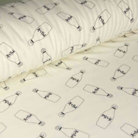 Фланель постельная Milk Белый, Турция, ширина 240 см, плотность 160 г/м2