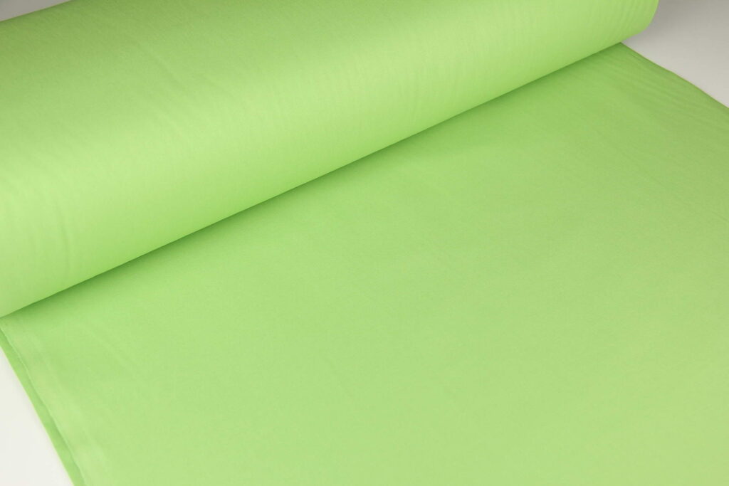 Ткань Поплин PN72 Салатово-зеленый, Турция, ширина 240 см, плотность 135 г/м2
