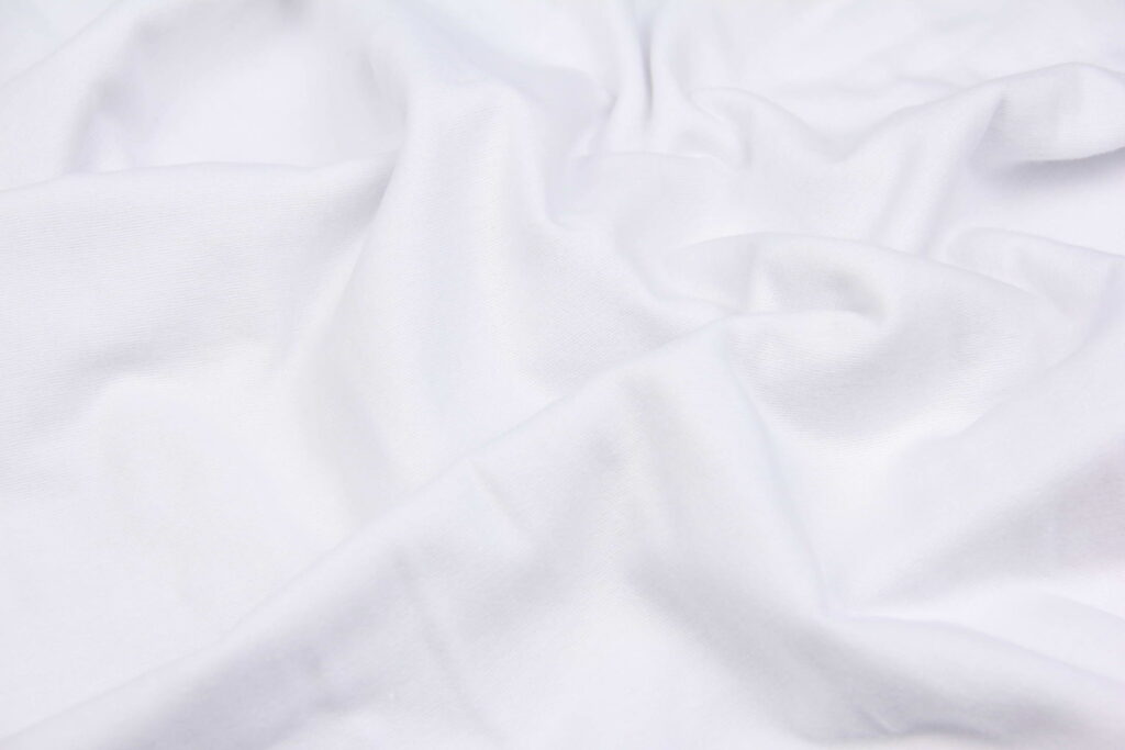 Ткань Фланель Белый, Турция, ширина 240 см, плотность 160 г/м2