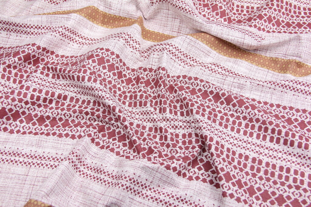 Ткань Ранфорс Горлица Красный, Турция, ширина 240 см, 100% хлопок