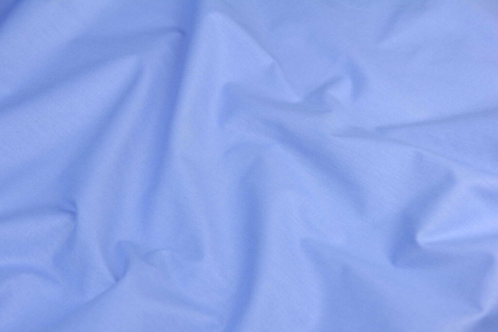 Ткань Поплин PN61 Синий, Турция, ширина 240 см, плотность 135 г/м2