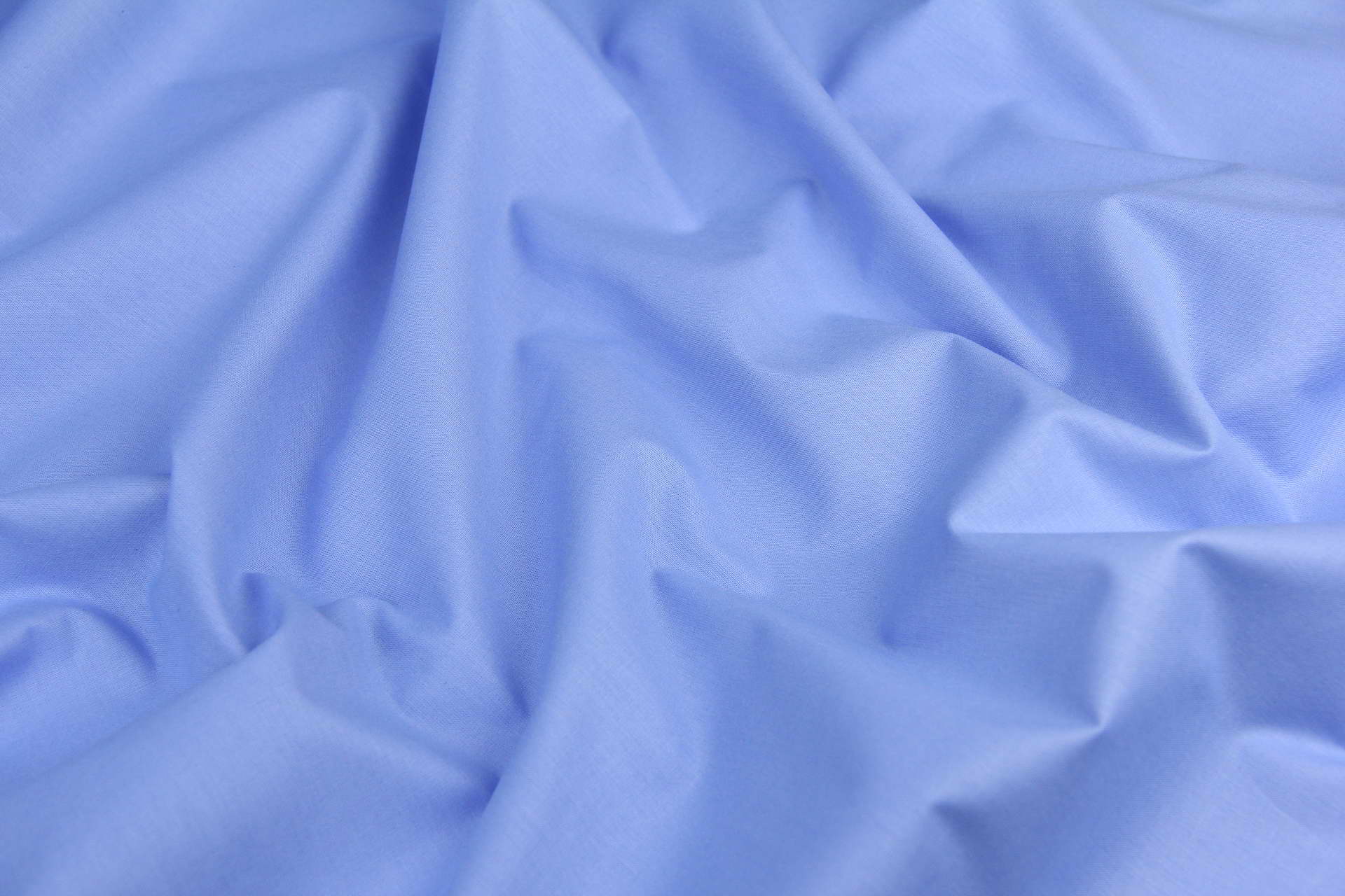 Ткань Поплин PN61 Синий, Турция, ширина 240 см, плотность 135 г/м2