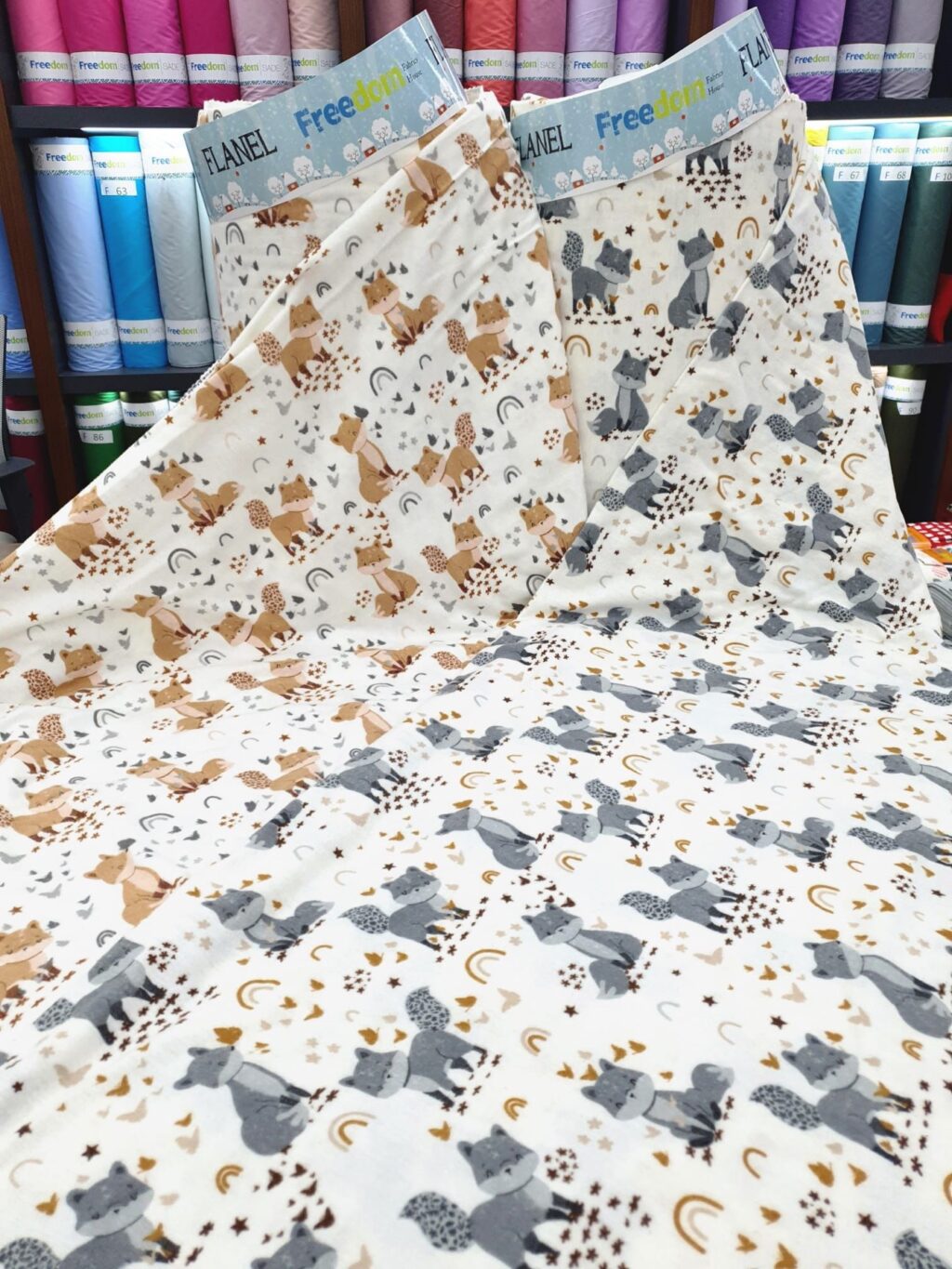 Ткань Фланель, 100% хлопок, Турция, ширина 240 см, FF052215