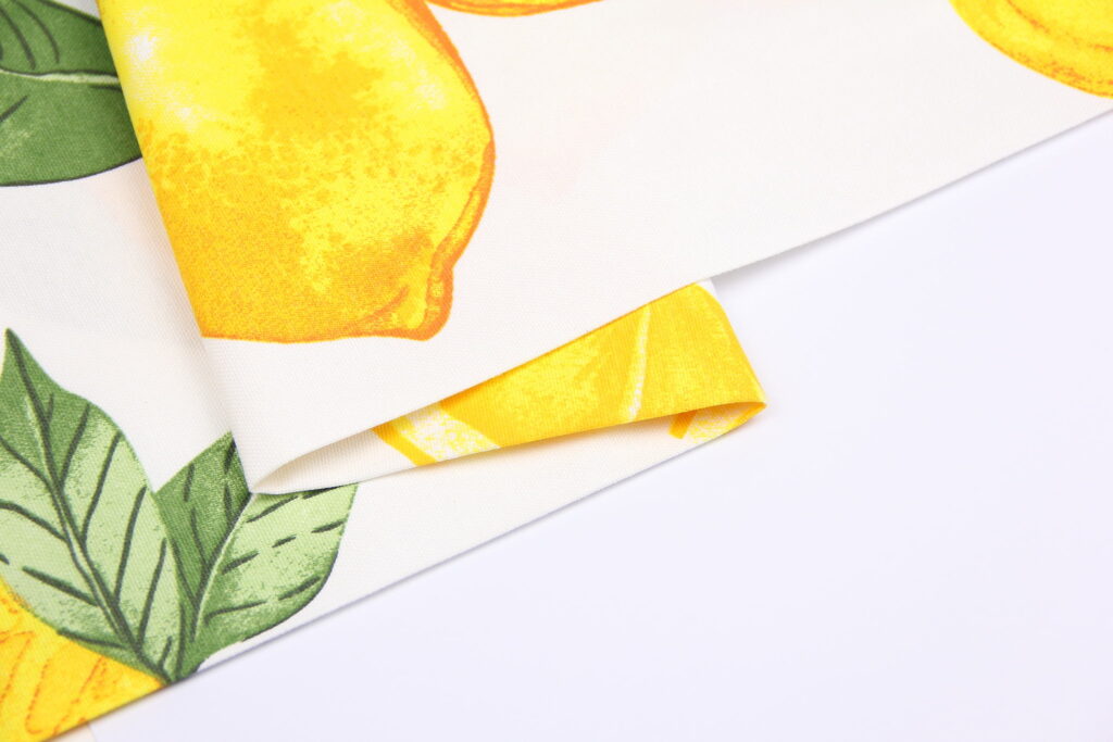 Ткань скатертная с тефлоновой пропиткой Big Лимон